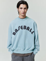 Baseball Classic Half Raglan Sweatshirt