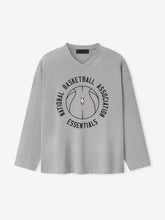 NBA X Barkley Hendricks Long Sleeve V-Neck Tee