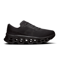 On Running Men's Cloudmonster 3 Wide Shoes - Black / Black